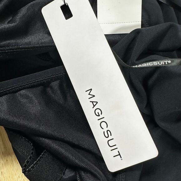 Magicsuit Sophie Tankini Top Black Women's Size 14 New With Tags Condition - Picture 6 of 9